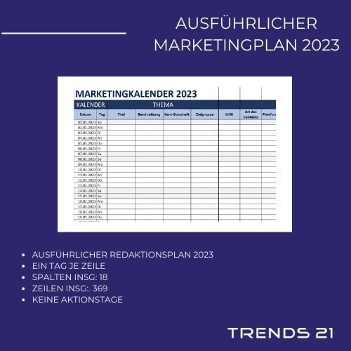 Marketingkalender