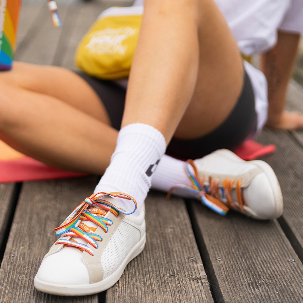 Individuelle Schnürsenkel - bedruckt oder/und mit Soft PVC Label