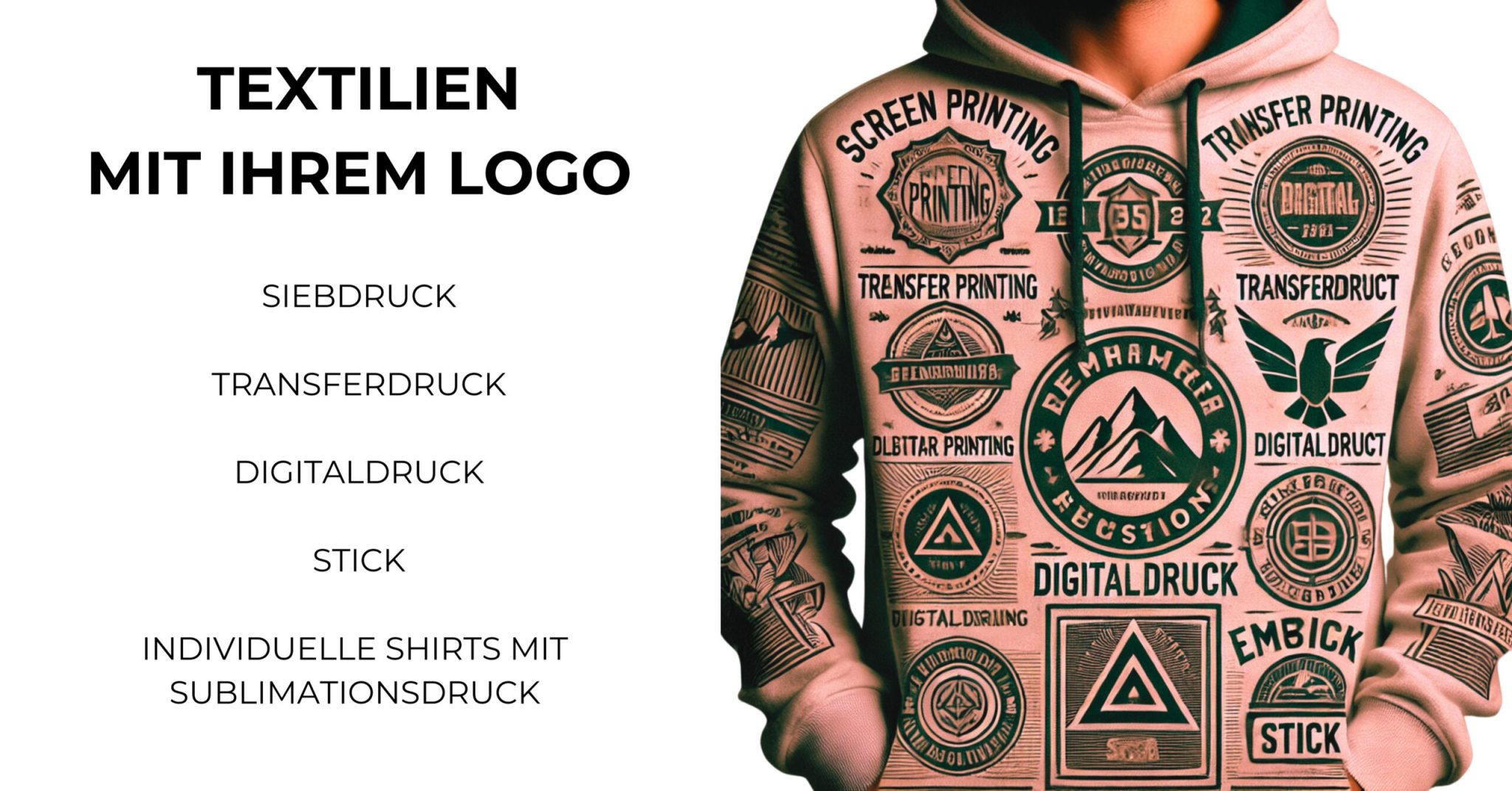 Werbetextilien mit Ihrem Logo – aus erster Hand!