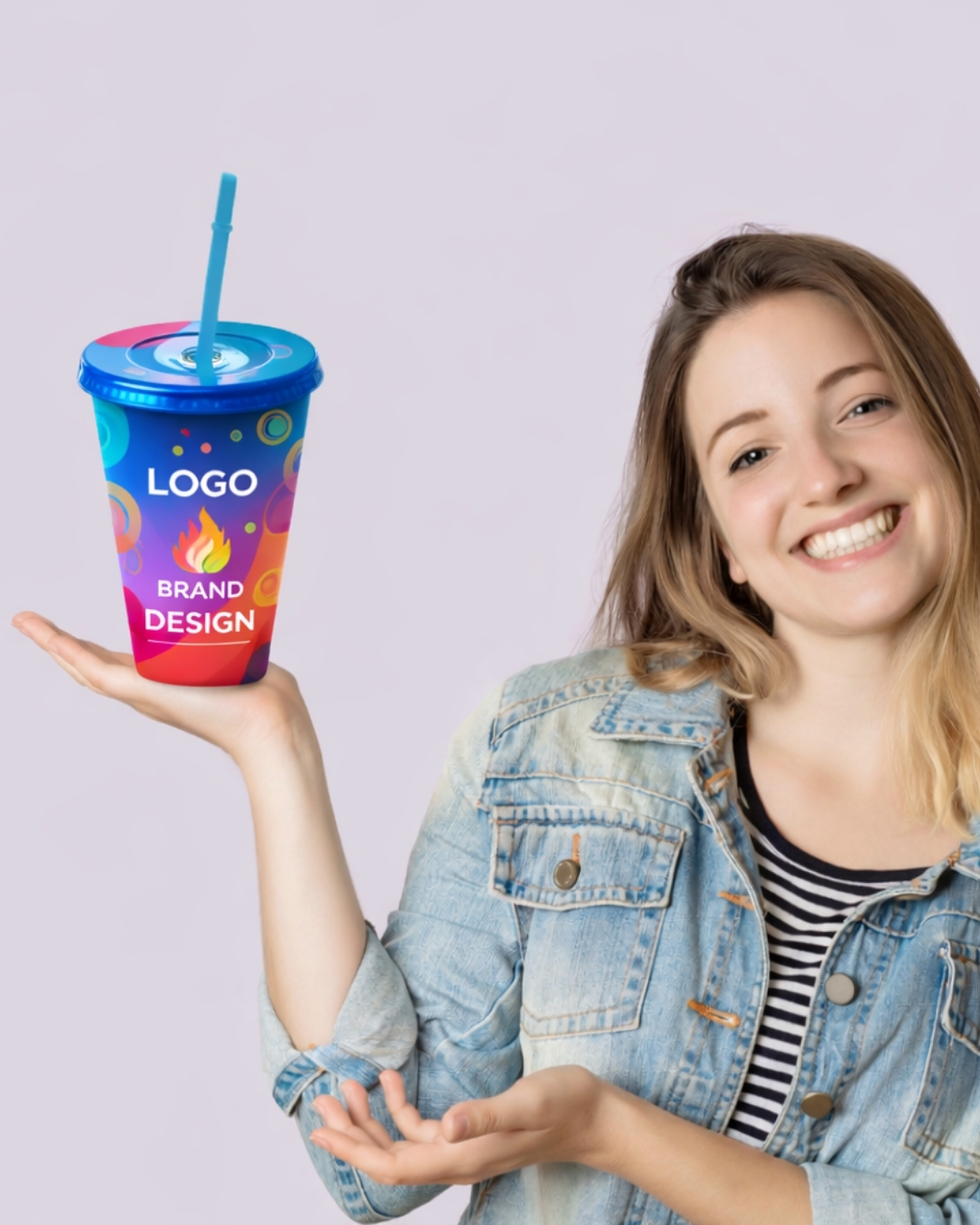 Individuelle Trinkbecher