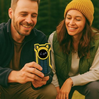 21PWR Powertool – 5-in-1 inkl. Powerbank, Lautsprecher, Radio, Taschenlampe & SOS • Ladebar über Solar, USB oder Handkurbel