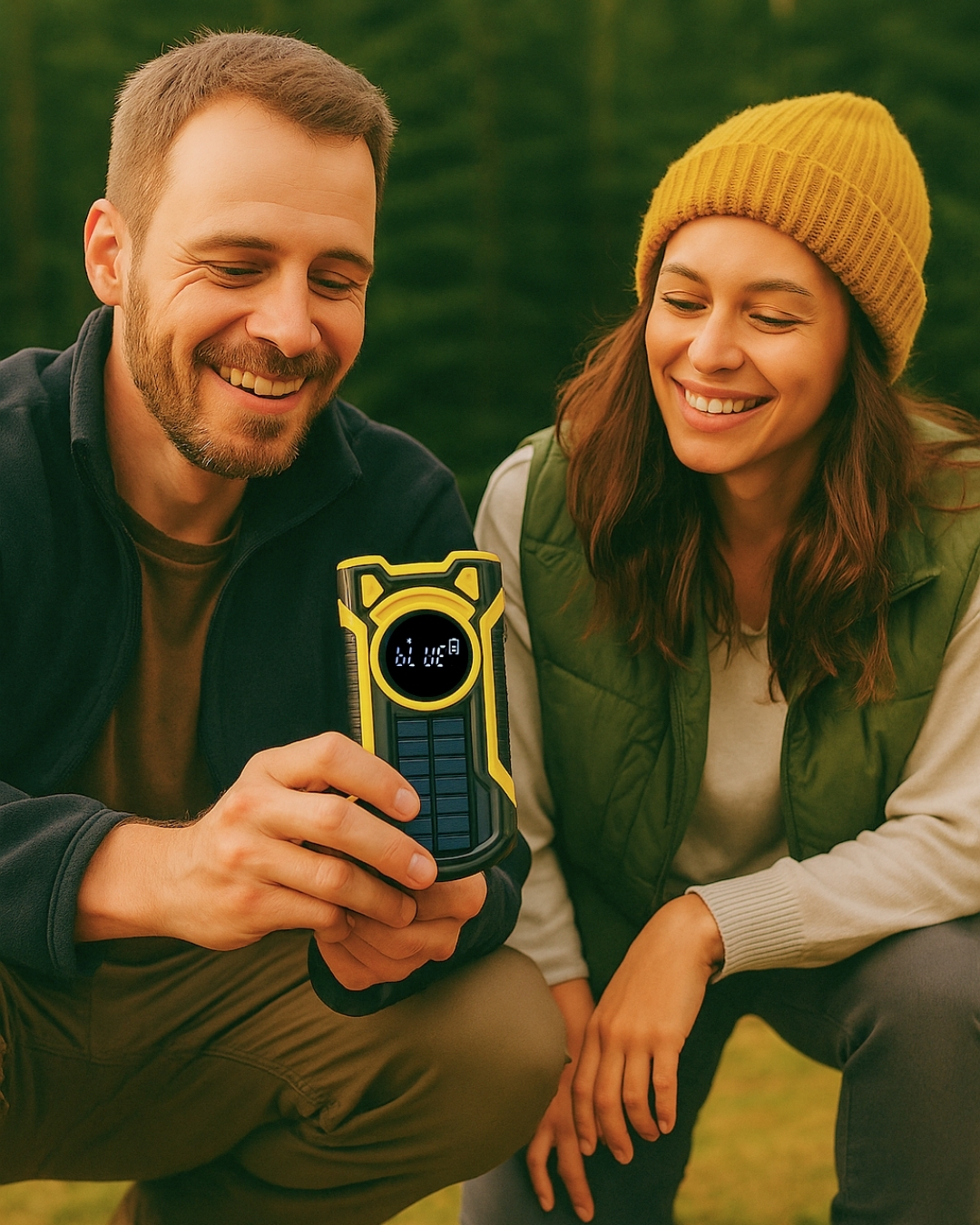 21PWR Powertool – 5-in-1 inkl. Powerbank, Lautsprecher, Radio, Taschenlampe & SOS • Ladebar über Solar, USB oder Handkurbel