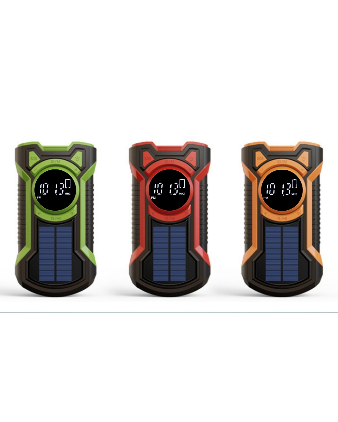 21PWR Powertool – 5-in-1 inkl. Powerbank, Lautsprecher, Radio, Taschenlampe & SOS • Ladebar über Solar, USB oder Handkurbel – Bild 2